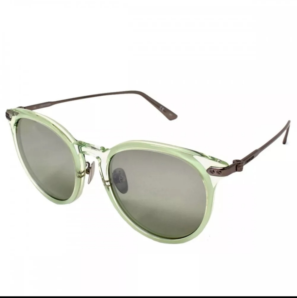 Calvin Klein Round Titanium Sunglasses Designer Luxury Summer Celebrity #73